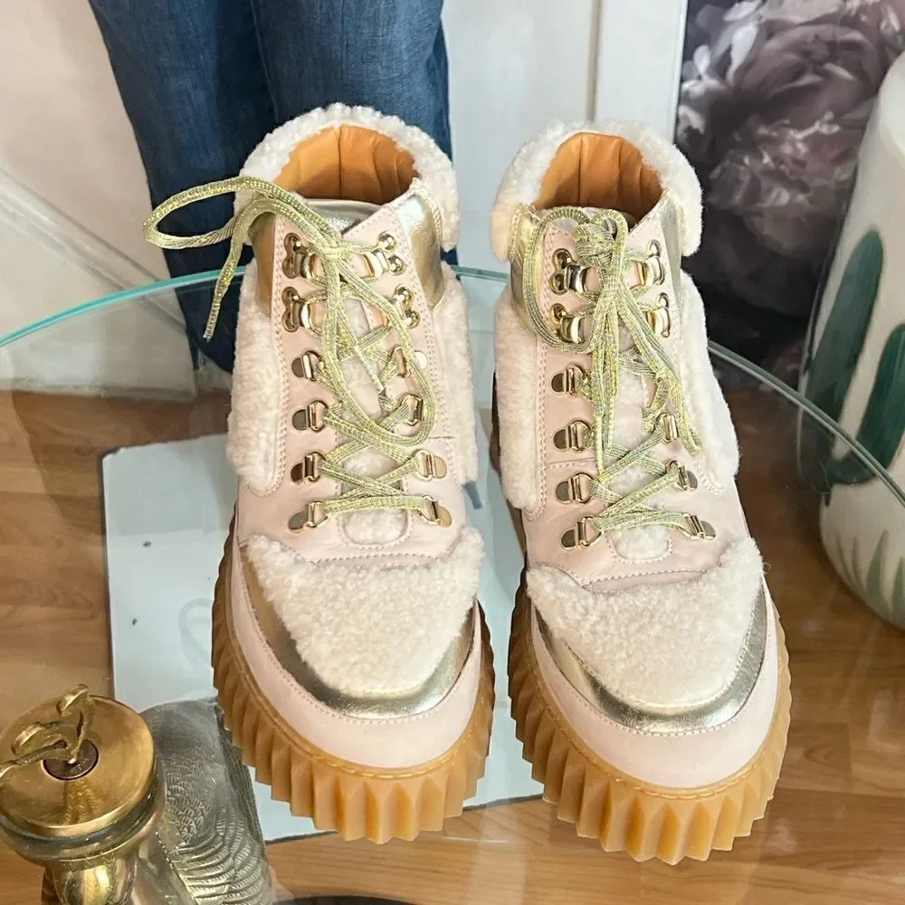 Free People x Voile Blanche Spaced Out Sneaker Boots/ size 40